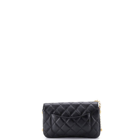 Chanel About Pearls Wallet on Chain Quilted Calfskin - Picture 3 of 6
